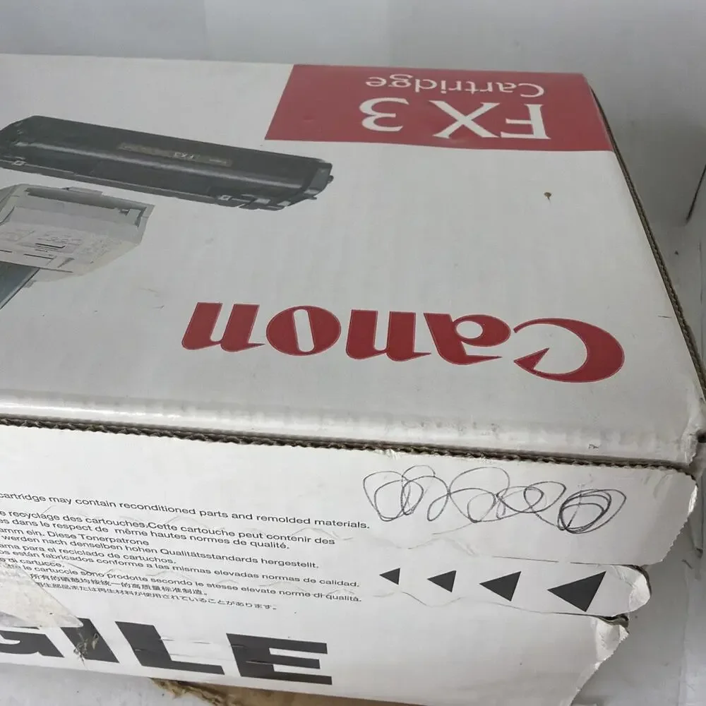 Canon FX-3 Toner Cartridge Black Brand New And Sealed In Box